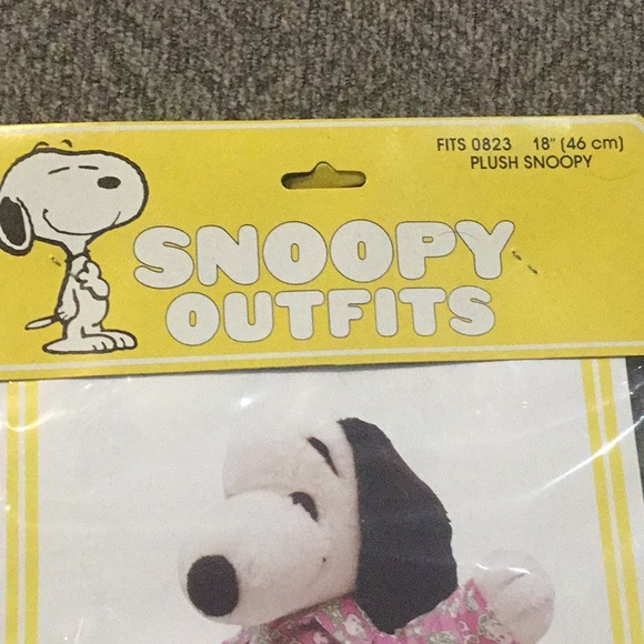 Snoopy Plush Outfit with Pink Pajamas - Picture 3 of 4